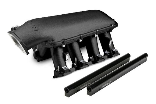 [300-116BK] Holley EFI LS3 Black Hi-Ram IM, EFI, 1 X 92mm LS Black
