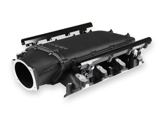[300-680BK] Holley EFI LS3 Lo-Ram Manifold Kit, Single Injector Black