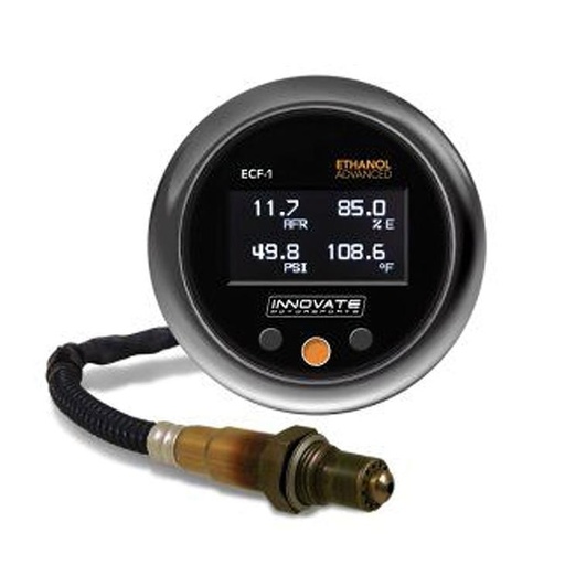 [39030] Innovate ECF-1: Ethanol Content %, Fuel Pressure/Temp, & Wideband Air/Fuel Ratio Gauge Kit