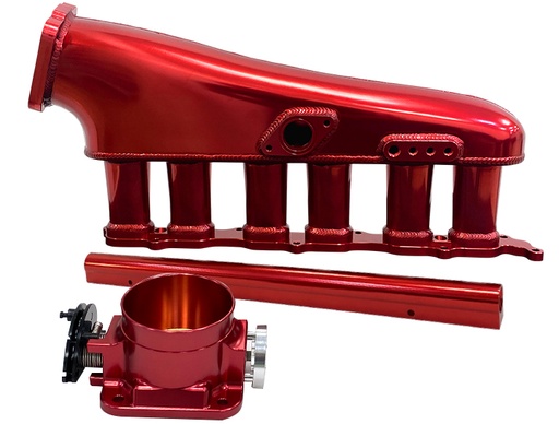 [BK-3122R SET] Intake Set 2JZ Single Line Red