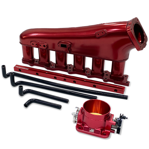 [BK-3132R SET] Intake Set RB25 Single Line Red
