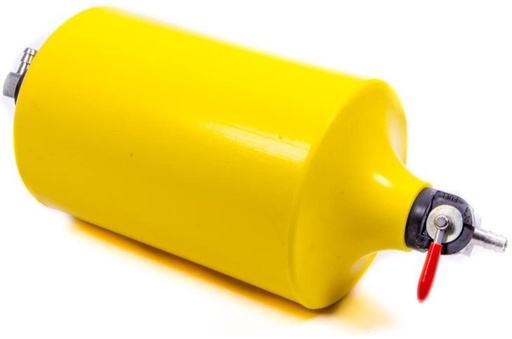 [600-025-08] JAZ 1 Qt. Overflow Tank Yellow