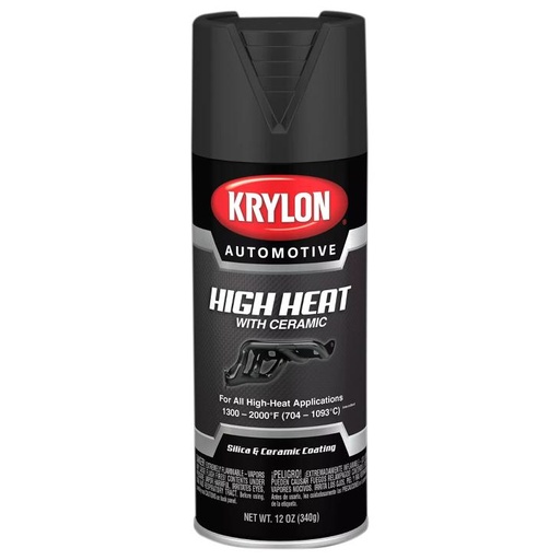 [KA8649007] Krylon Paint High Heat Flat Black
