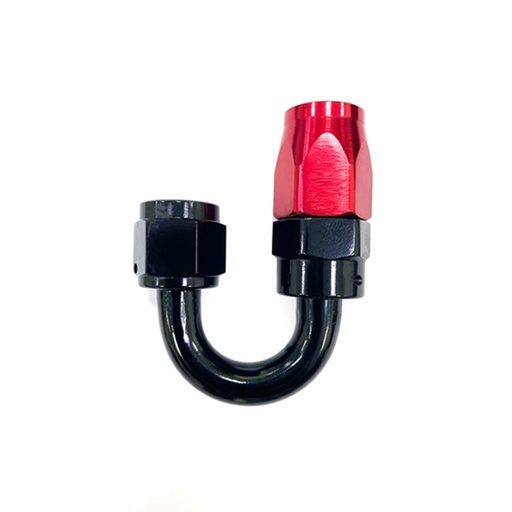[LC-180D-6] LC Swivel 180D AN6 Black/Red