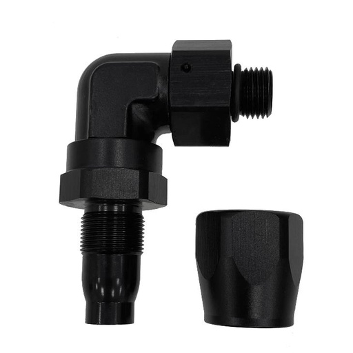 [LIKSHD-90D-10-6] Male End 90D 10-6 Black