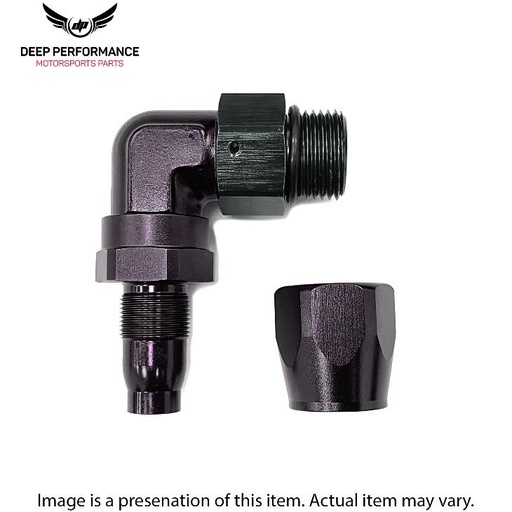 [LIKSHD-90D-8-10] Male End 90D 8-10 Black
