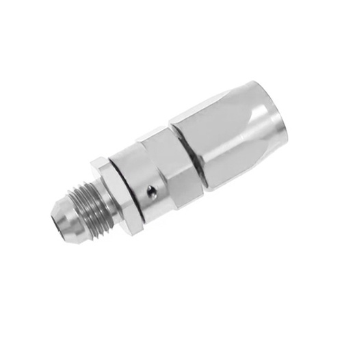 [LIKSHD-ST-6-6] Male End ST 6-6 Silver