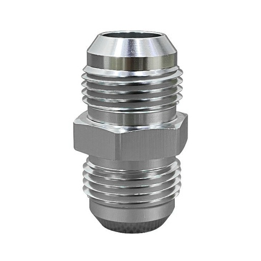 [LIKAD1004] Male Union Adapter AN8 Silver