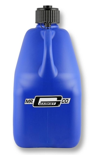[36952G] Mr. Gasket Jug 5 Gal w/ Hose Square Blue