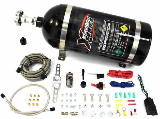 [22-90000] Nitrous Outlet 10lb X-Series Single Dry Kit 35-200HP