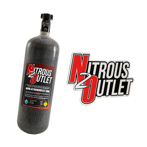 [00-30145] Nitrous Outlet 12lb Carbon Bottle