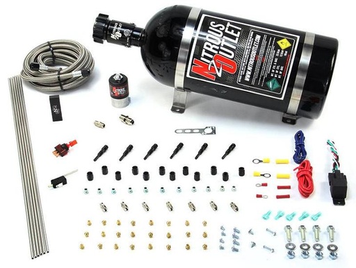 [00-10396-00] Nitrous Outlet Dry EFI 6 Cyl w/ Distribution Block