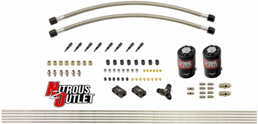 [00-10420-H-SBT] Nitrous Outlet Dry EFI 8 Cyl 2 Solenoids