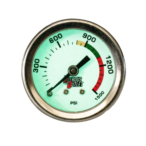 [00-63001] Nitrous Outlet Luminescent Pressure Gauge