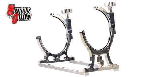 [00-32011] Nitrous Outlet Single Billet 10lb/15lb Bracket