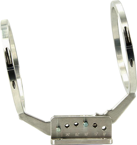 [22-32002] Nitrous Outlet X-Series 10lb/15lb Billet Bracket