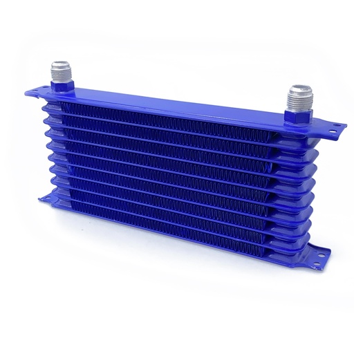 [OICC-10] Oil Cooler 10 Row AN10 Blue