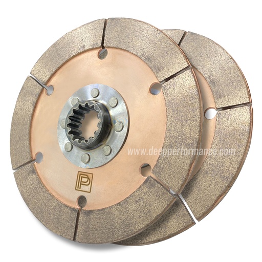 [B10-TO-185018DL] PP Double Friction Disc Toyota 1FZ/185mm