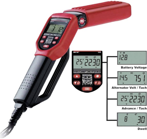 [590-518] Pro Timing Light w/ Tool Case