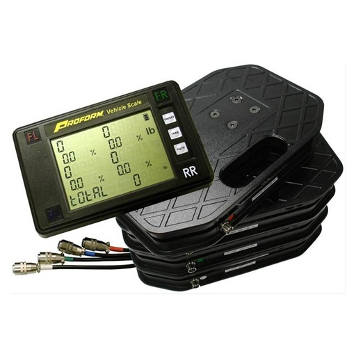 [67650] Proform 5000lb Weighing Scale: 4-Pad System, 1250lb Per Pad