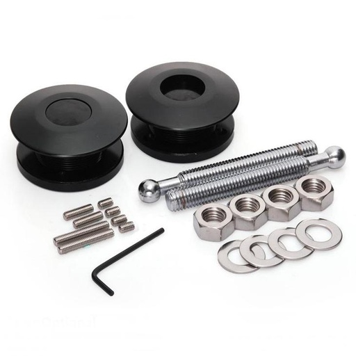 [EP-HP006-BK] Quick Latch Fastener Black