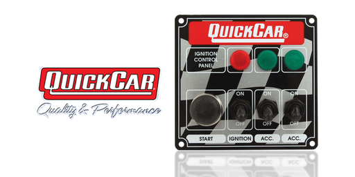 [50-052] QuickCar 1 Switch & 1 Button w/ Light 50-052