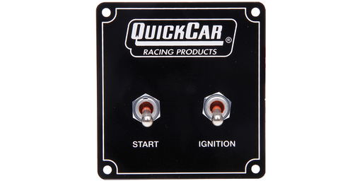 [50-7531] QuickCar Ignition Panel Weatherproof 2 Switch Single Ignition
