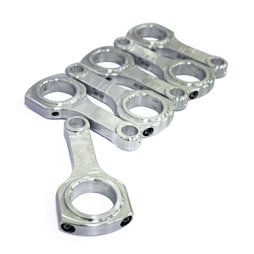 [NISSAN486426SOLID] R&R Con Rod TB48, 163.5mm Length, Solid L19 Bolt, Set of 6