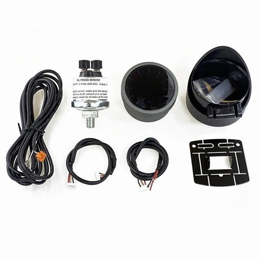 [#60RTFP-RPK2(BAR)] Racetech Fuel Pressure Gauge/RT 60mm