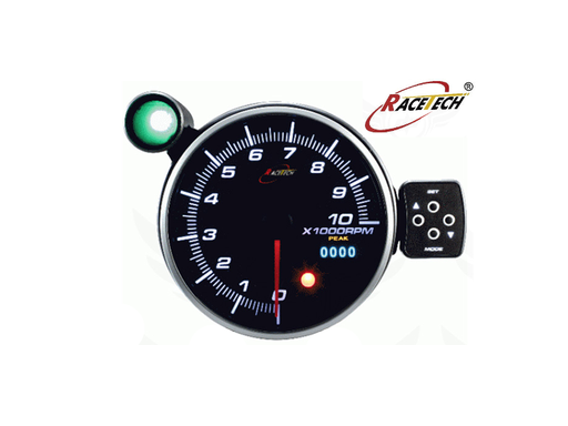 [#80TASWLS-P] Racetech Tacho RPM Gauge 80mm