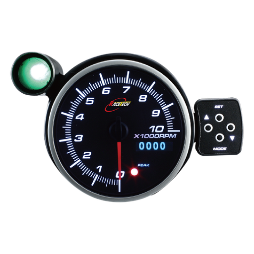 [#95TASWLS-P] Racetech Tacho RPM Gauge 95mm