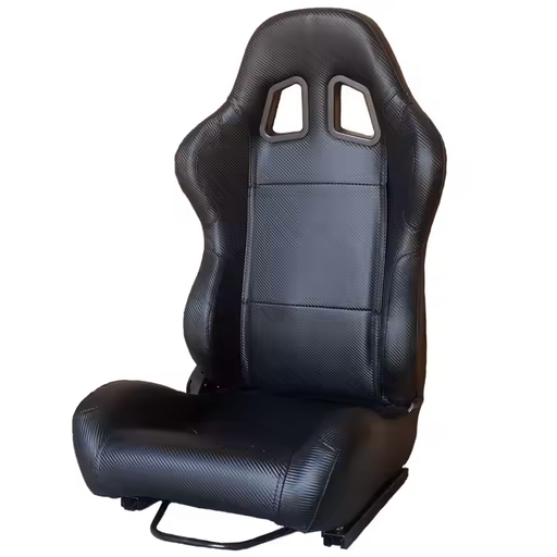 [JBR 1001] Racing Seat 1001 - Fabric Black/Black, Each