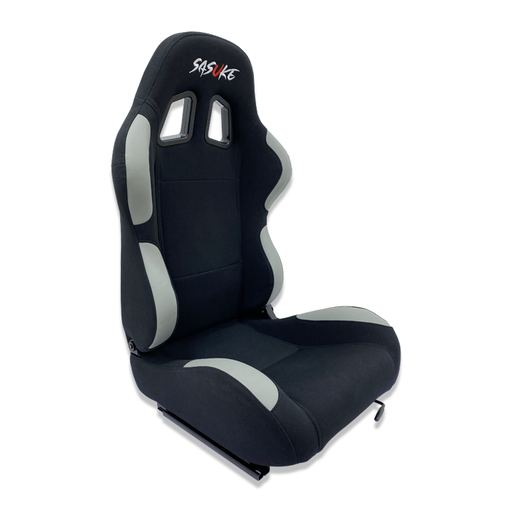 [JBR 1001] Racing Seat 1001 - Fabric Black/Gray, Each