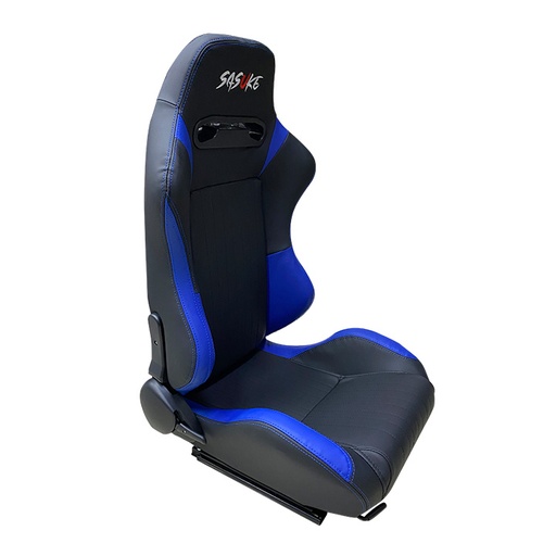 [JBR 1005] Racing Seat 1005 - PVC Black/Blue, Each