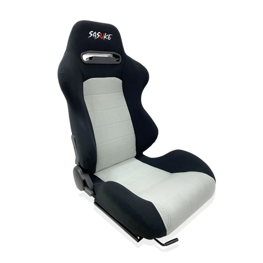 [JBR 1013] Racing Seat 1013 - Fabric Silver/Black, Each