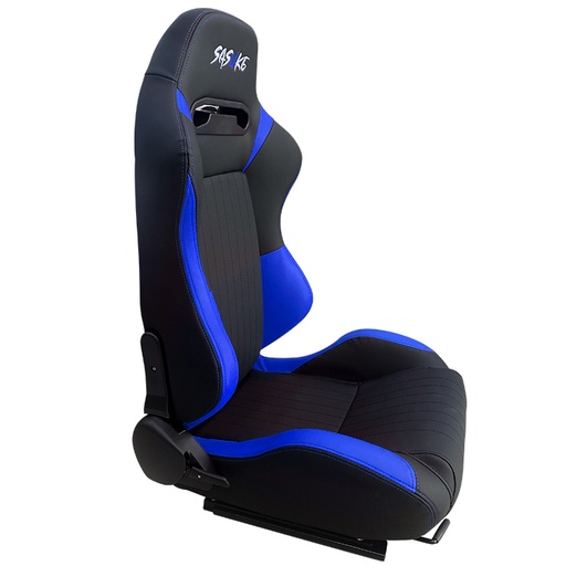 [JBR 1042] Racing Seat 1042 - PVC Black/Blue, Each