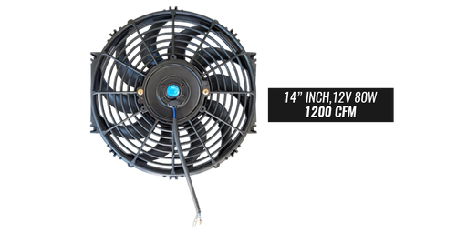 [EP-RCFS14F / LIKELF-C14] Radiator Cooling Fan 14" Curve