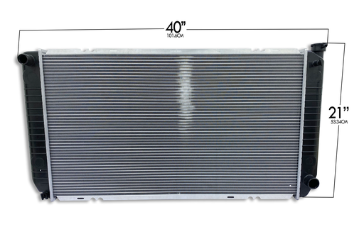 [PA32026] Radiator GMC Pickup Big Plastic Tank