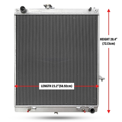 [Y61-05] Radiator Nissan-Safari TB48 Aluminum