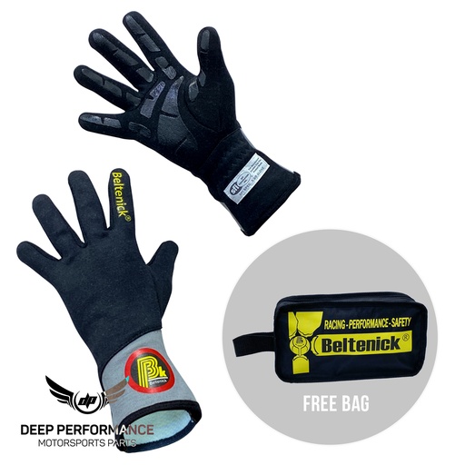 [GLN-400] SFI Gloves L Black