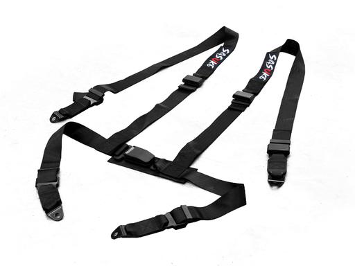 [JBR4004 - Black] Sasuke Seatbelt 4pts Black