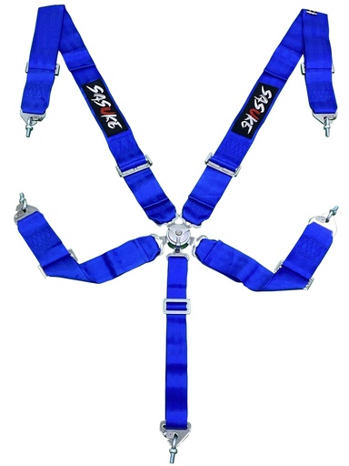 [JBR4001 - Blue] Sasuke Seatbelt 5pts Blue