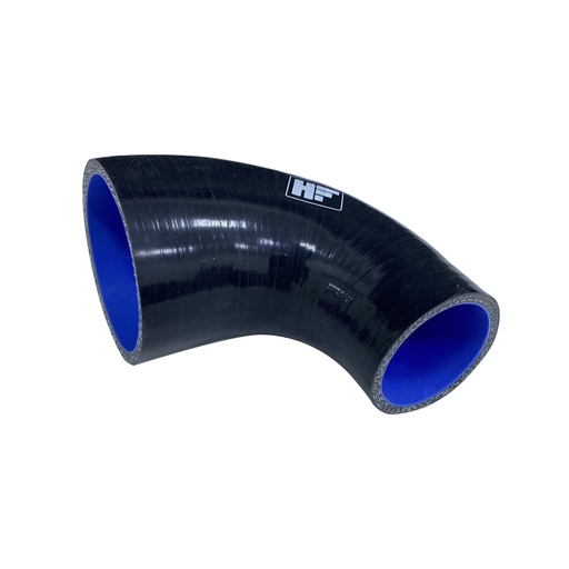 Silicon Hose 90D 2"-3" Black
