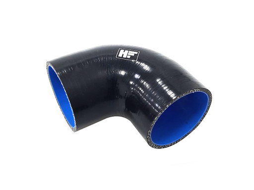 Silicon Hose 90D 3" Black
