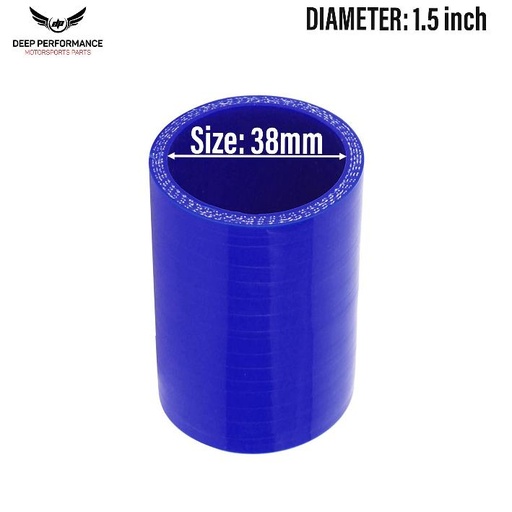 Silicon Hose ST 1.5" Blue