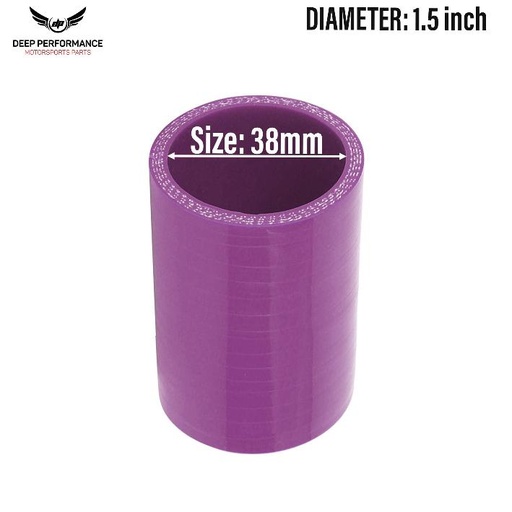 Silicon Hose ST 1.5" Purple