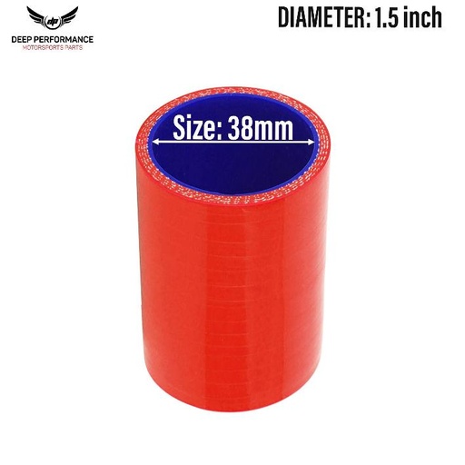 Silicon Hose ST 1.5" Red
