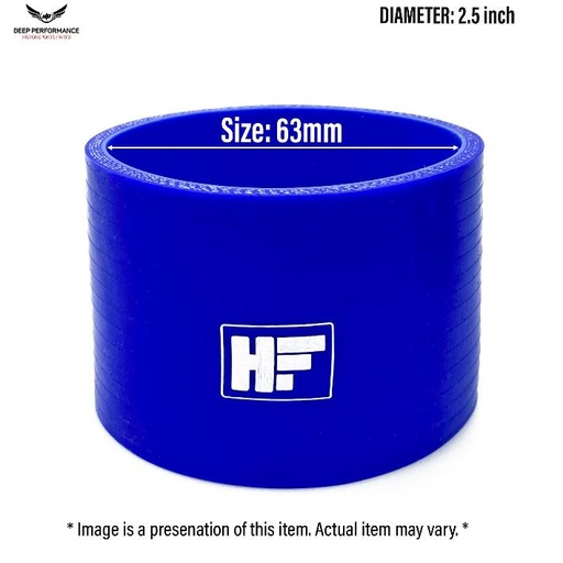 [SH63] Silicon Hose ST 2.5" Blue