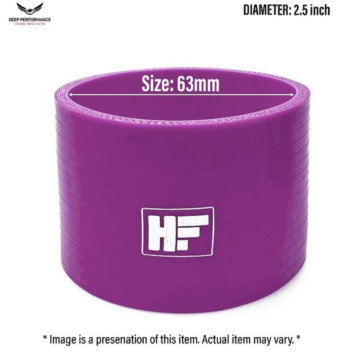 [SH63] Silicon Hose ST 2.5" Purple