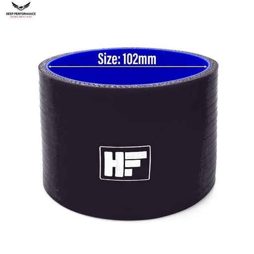 Silicon Hose ST 4" Black
